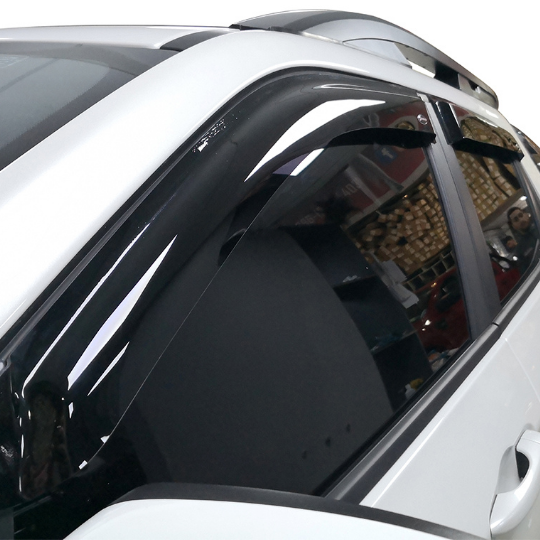 Deflectores De Viento Para Jaguar F-Pace 2016-2022 - Accesorio Ventana, Reduce Ruido Y Entrada De Lluvia